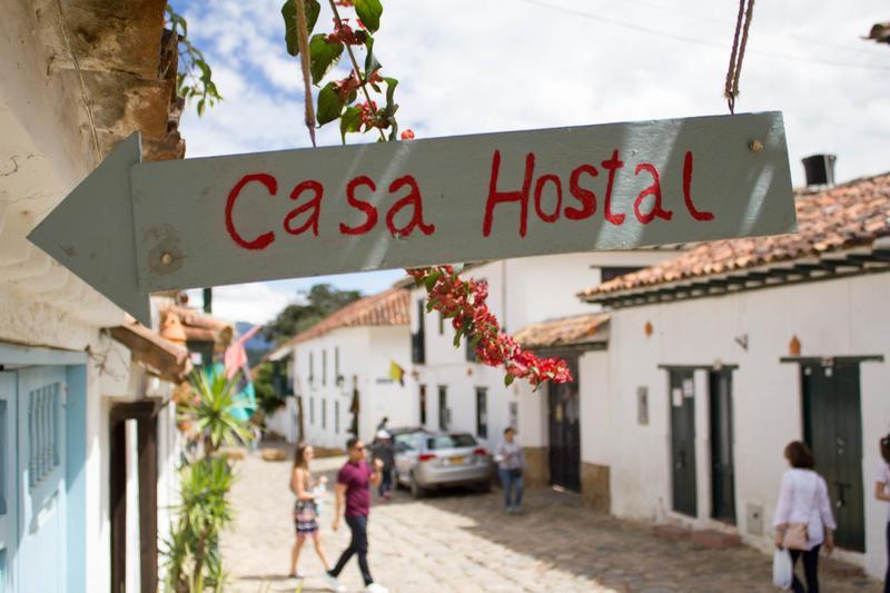 Casa Hostal Villa De Leyva Zewnętrze zdjęcie